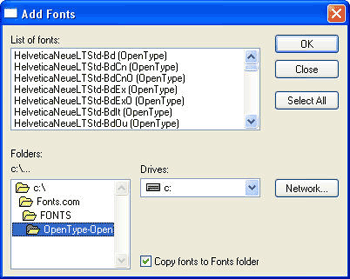 Install Pfb Font Windows Xp